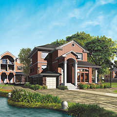 杭州歐式風格別墅院落3