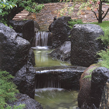 杭州庭院水系魚池景觀7