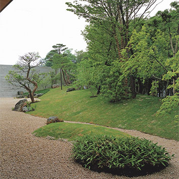 杭州庭院花園地面鋪裝3