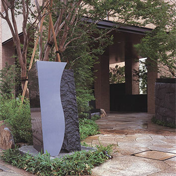 杭州庭院花園地面鋪裝7