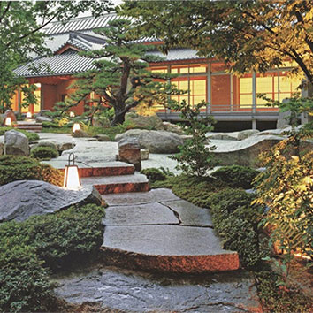 杭州家庭小院園林景觀(guān)小品7