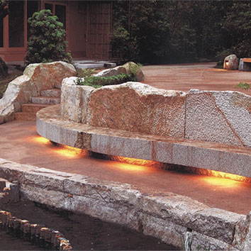 杭州家庭小院園林景觀(guān)小品5