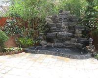 杭州私人庭院假山水體工程景觀案例